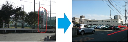 北からの経路 北からの経路