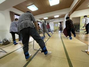 体操の様子
