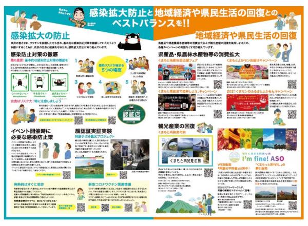 熊本県広報紙県からのたより2021年10月号の特集面です。