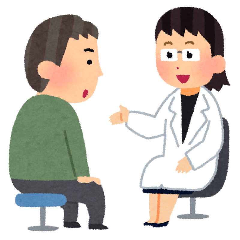 問診のイラスト(女医)