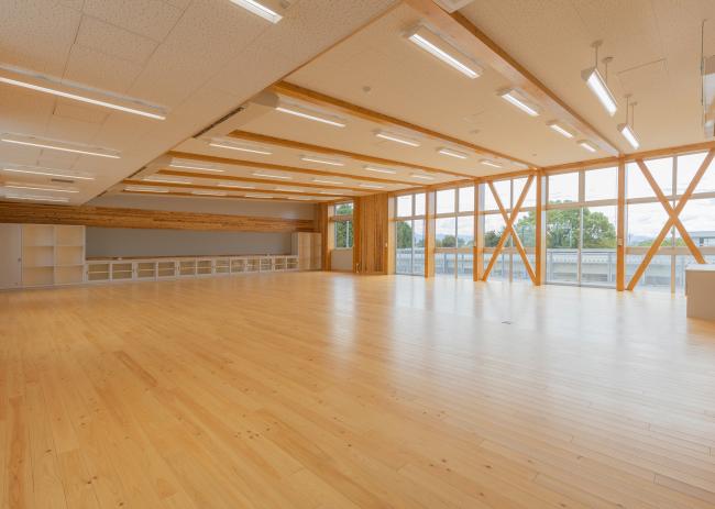 熊本工業高校（製図室）内観