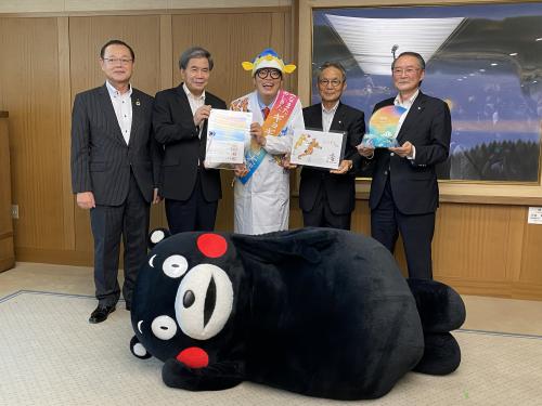 大使就任式写真