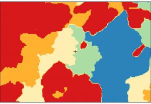 保全対象距離図