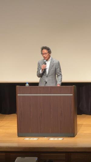 姜尚中さん講演写真