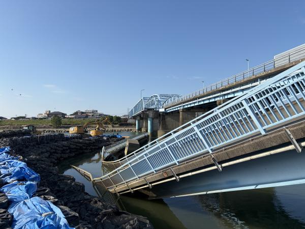撤去前の現地写真(地上から撮影)