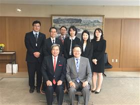 李大使知事表敬訪問 李大使知事表敬訪問