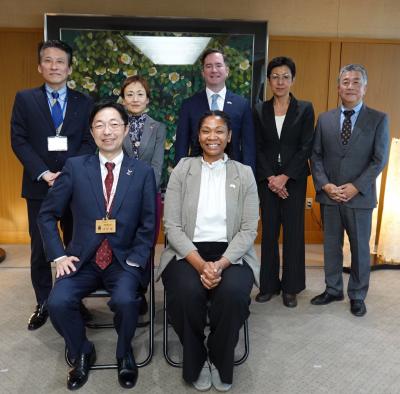 在福岡米国領事館 首席領事　知事表敬