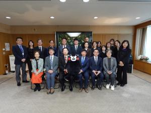 大韓民国市道知事協議会国際関係支援室長表敬訪問