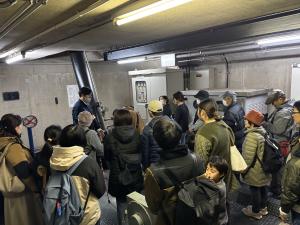 ダム見学状況