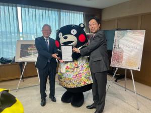 アール・ブリュットパートナーズ熊本知事表敬２