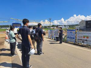 インターンシップの様子