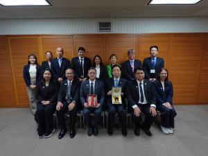 タイ内務省地方自治体振興局局長が知事を表敬訪問